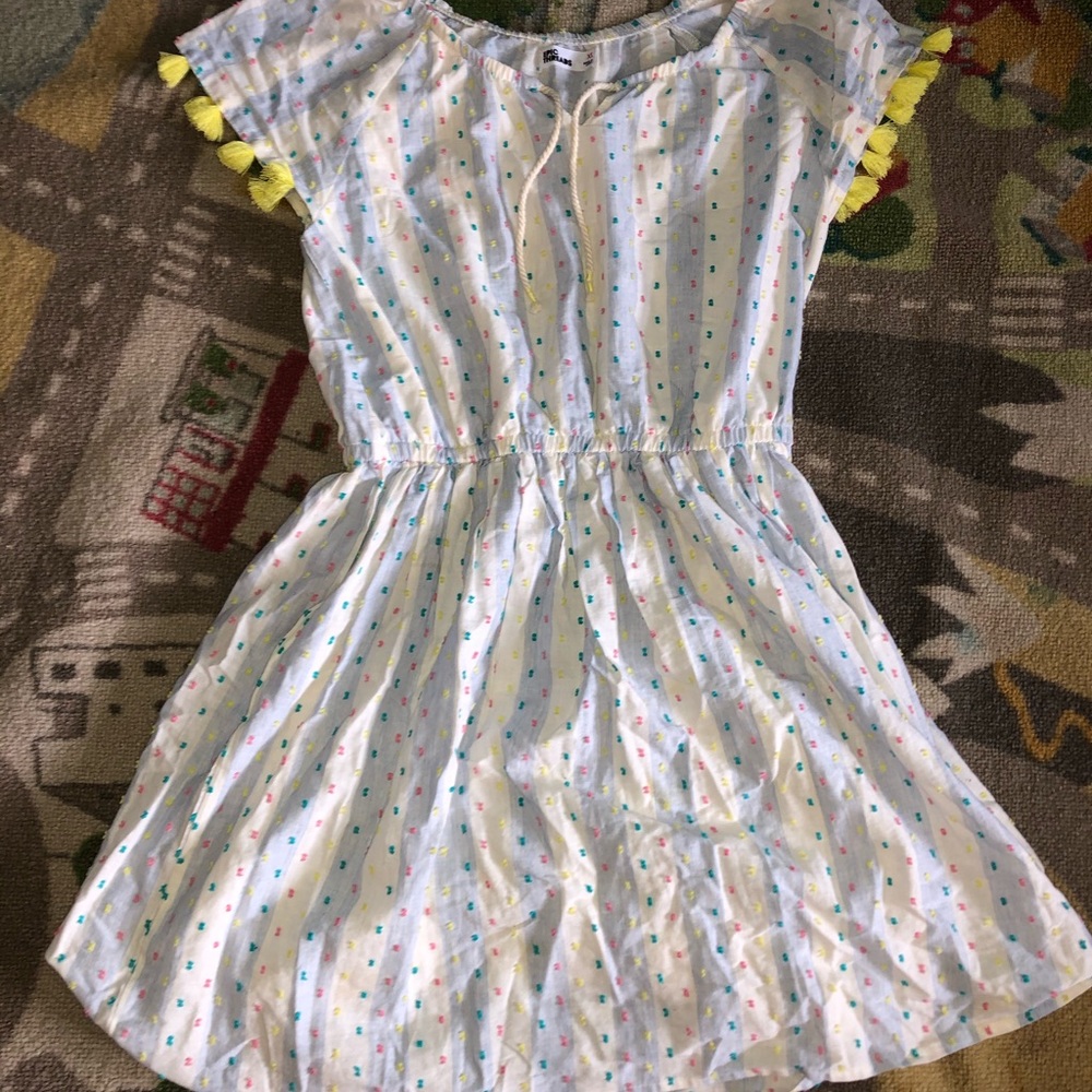 Girls Multi-color Print Style Dress